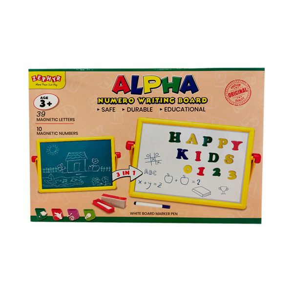 Alpha Numero Board – Alphabet & Numbers Learning Toy
