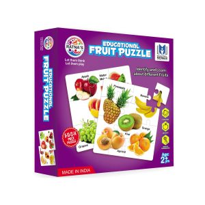 Educational Puzzle Fruit – Learn Fruits with Matching Puzzle