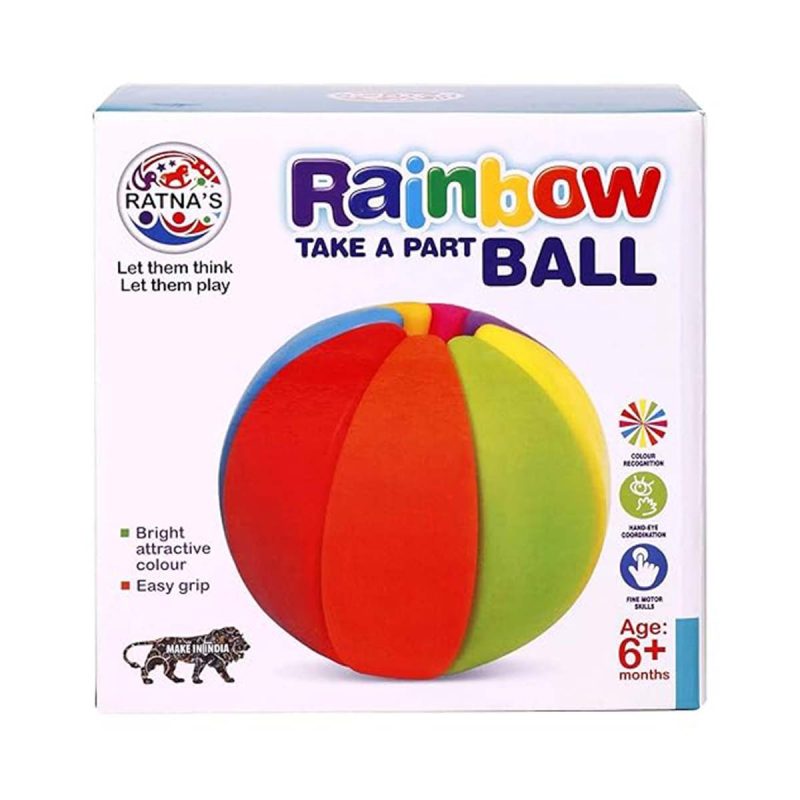 RAINBOW TAKE A PART BALL