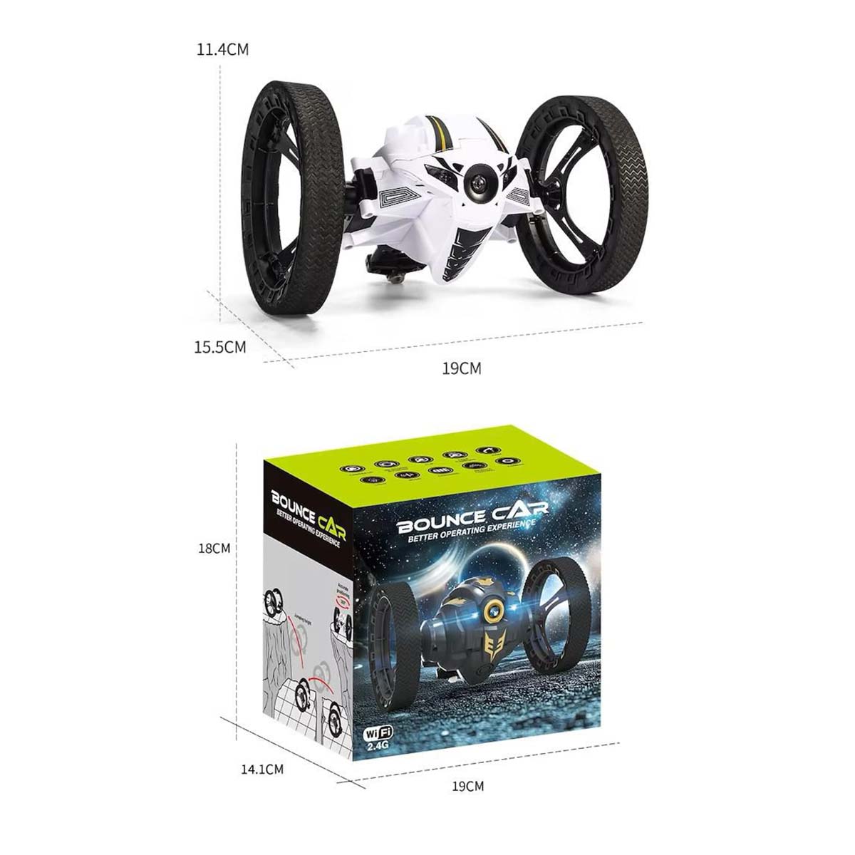 BOUNCE CAR – Frizbee