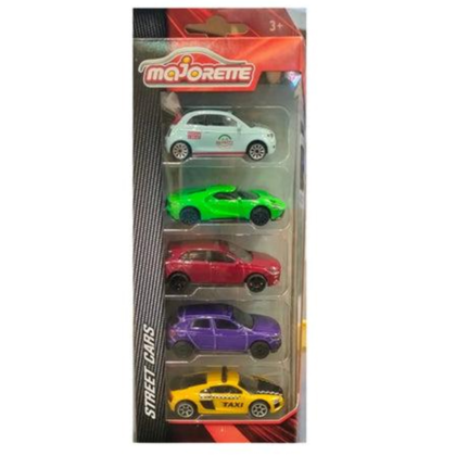 STREET CARS-5PCS SET(WGRVY)