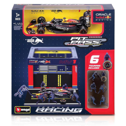 PIT PASS DIORAMA RED BULL