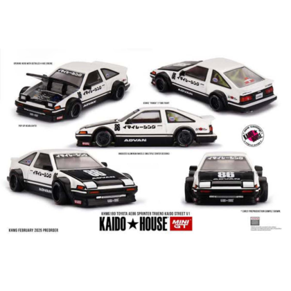 TOYOTA AE86 SPRINBTER TRUENO  KAIDO STREET V1