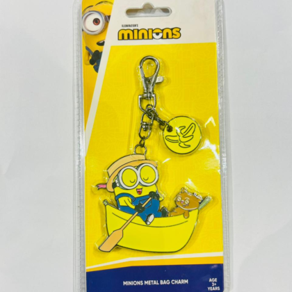 MINIOS  METAL BAG CHARM