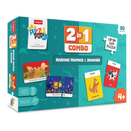2IN1 COMBO ANIMAL HOMES & SOUND