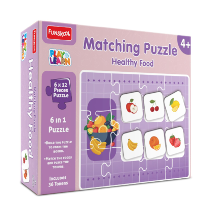MATCHING PUZZLE HEALTHY FOOD