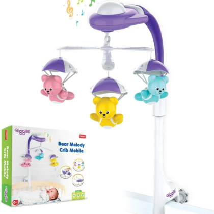 BEAR MELODY CRIB MOBILE