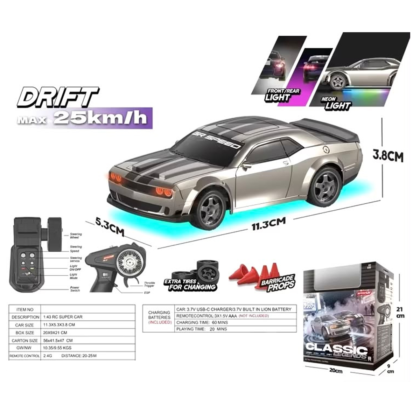 DODGE RC 1:43 SCALE