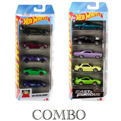 HOTWHEELS 5 SET COMBO