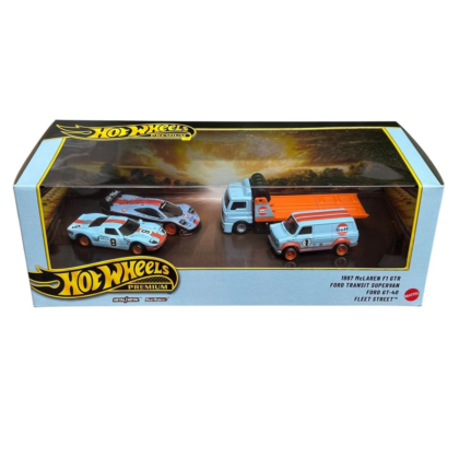 Hot Wheels Premium Gulf Fleet Street Set