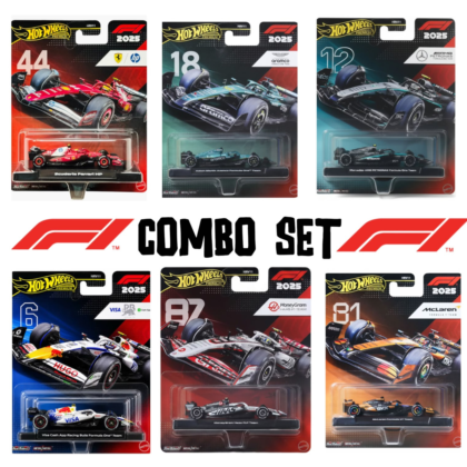 Hot Wheels Premium F1 Combo Set