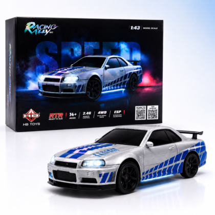 NISSAN SKYLINE R/C Alloy Drift Car