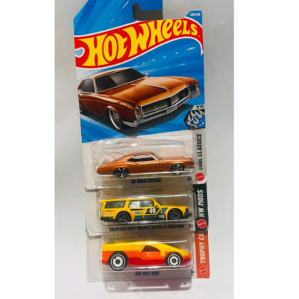 3-piece Hot Wheels car combo- 24