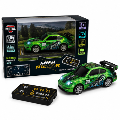 1:64 scale mini RC racing car