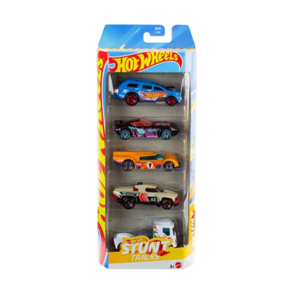 Hot Wheels Stunt Tracks 5-Car Set