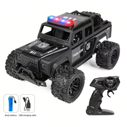 Toyboi 1:16 Scale RC Police Pickup Truck